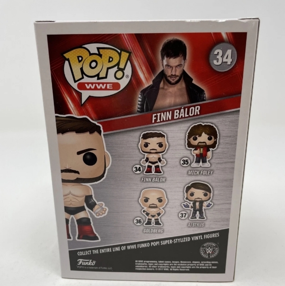 NEW WWE Finn Bálor Pop! Vinyl Figure Authentic - Picture 4 of 4